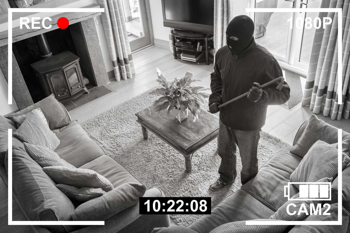 Can Hidden Camera Footage Be Used as Evidence in a Burglary Case?